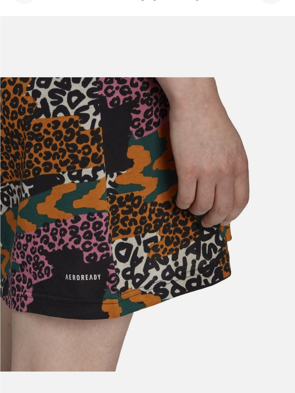Adidas X Farm Rio leopard dress